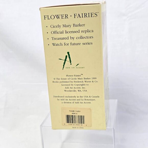 Flower Fairies Pansy Fairy Figurine #86919 - Picture 5 of 7